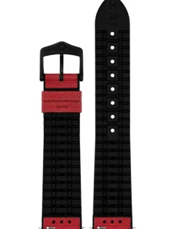 HIRSCH Uhrenarmbänder | Zubehör-Arne, weinrot 0925090060