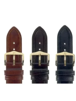 HIRSCH Uhrenarmbänder | Zubehör-Ascot, braun glänzend 01507510
