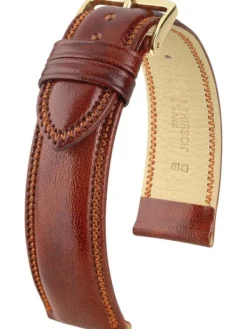 HIRSCH Uhrenarmbänder | Zubehör-Ascot, goldbraun glänzend 01575070