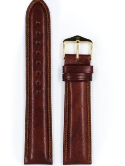 HIRSCH Uhrenarmbänder | Zubehör-Ascot, goldbraun glänzend 01575070