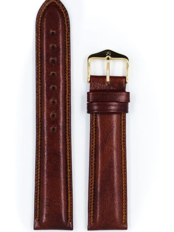 HIRSCH Uhrenarmbänder | Zubehör-Ascot, goldbraun glänzend 01575070