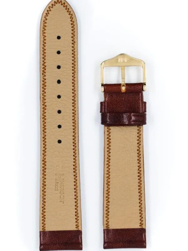 HIRSCH Uhrenarmbänder | Zubehör-Ascot, goldbraun glänzend 01575070