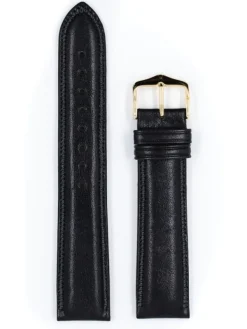 HIRSCH Uhrenarmbänder | Zubehör-Ascot, schwarz glänzend 01575050