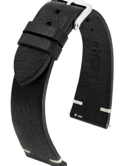 HIRSCH Uhrenarmbänder-Bagnore, schwarz 05502050