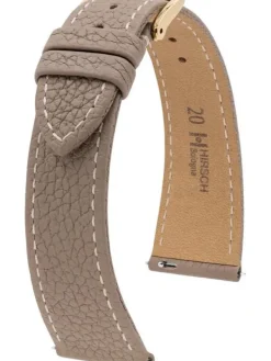 HIRSCH Uhrenarmbänder | Zubehör-Bologna, taupe 1802037