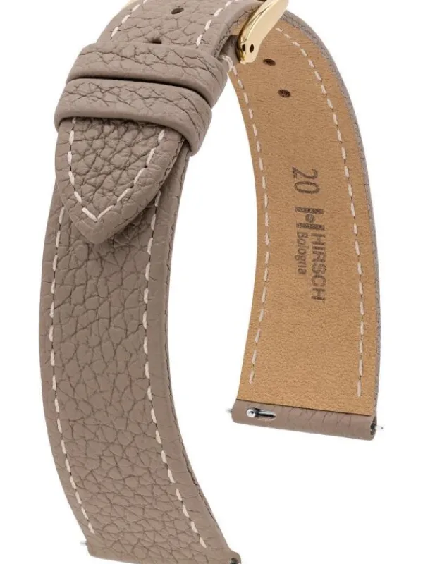 HIRSCH Uhrenarmbänder | Zubehör-Bologna, taupe 1802037