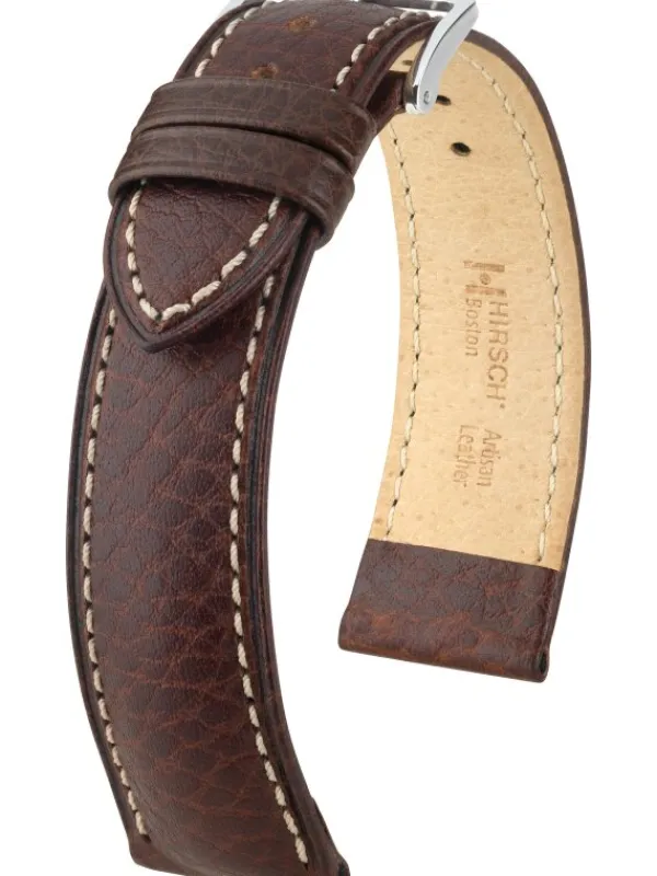 HIRSCH Uhrenarmbänder | Zubehör-Boston braun 01302010