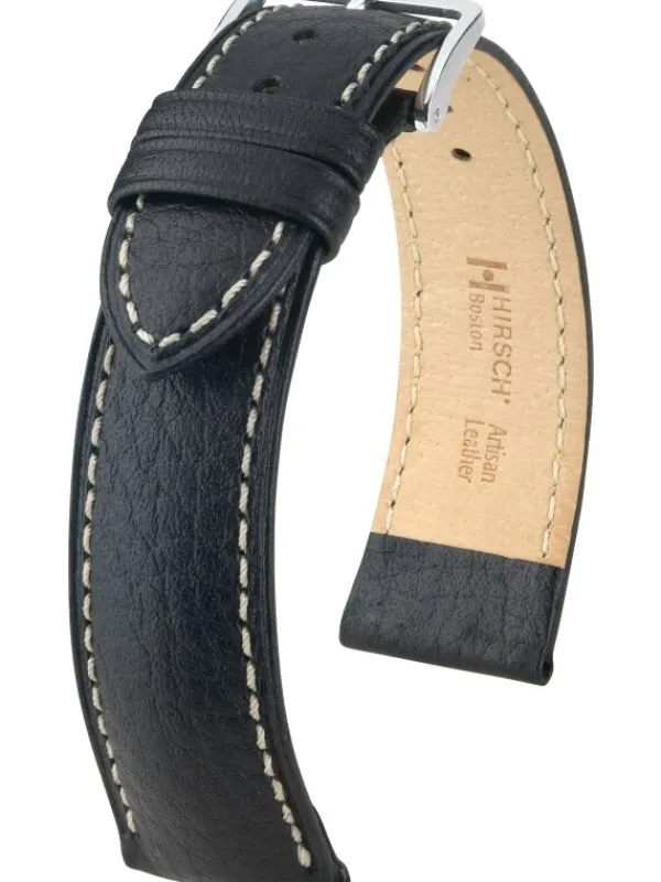 HIRSCH Uhrenarmbänder | Zubehör-Boston, schwarz 01302050