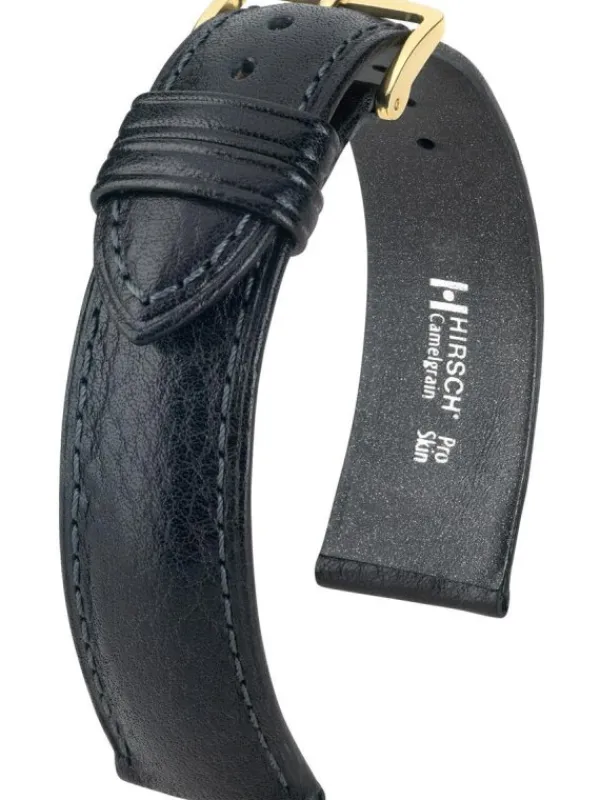 HIRSCH Uhrenarmbänder | Zubehör-Camelgrain, schwarz 01009050