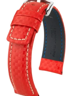 HIRSCH Uhrenarmbänder | Zubehör-Carbon rot 02592020