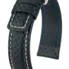 HIRSCH Uhrenarmbänder | Zubehör-Carbon, schwarz 02592050