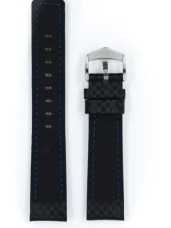 HIRSCH Uhrenarmbänder | Zubehör-Carbon, schwarz 02592050