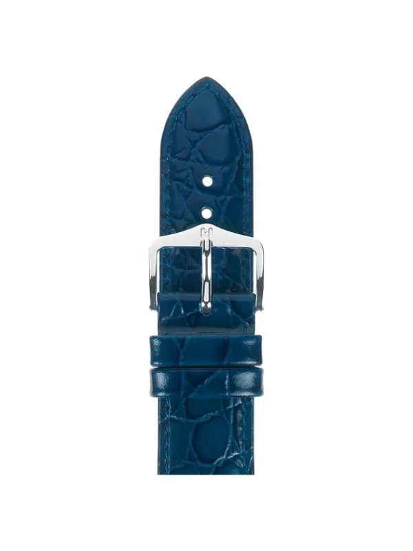 HIRSCH Uhrenarmbänder | Zubehör-Crocograin blau 12302880