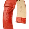 HIRSCH Uhrenarmbänder | Zubehör-Crocograin rot
