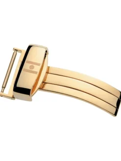 HIRSCH Schließen | Uhrenarmbänder-Deployment Buckle Plus goldf. BC10501