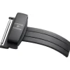 HIRSCH Schließen | Uhrenarmbänder-Deployment Buckle Plus schwarz BC10505