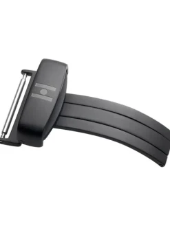 HIRSCH Schließen | Uhrenarmbänder-Deployment Buckle Plus schwarz BC10505