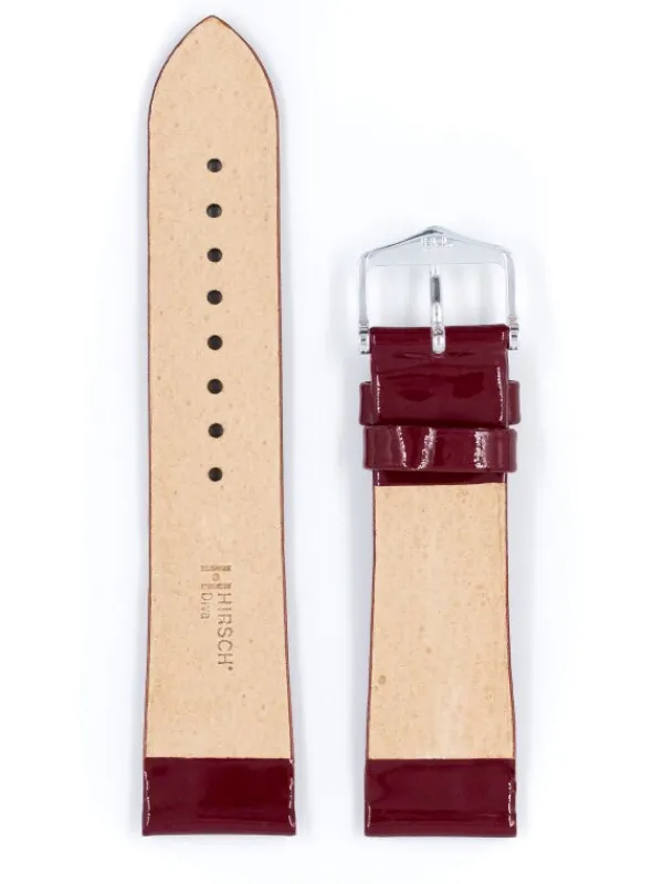 HIRSCH Uhrenarmbänder | Zubehör-Diva glanz rot 01536160