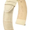 HIRSCH Uhrenarmbänder-Duke, beige