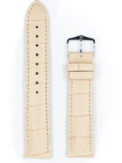 HIRSCH Uhrenarmbänder-Duke, beige