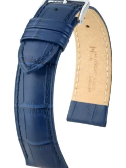 HIRSCH Uhrenarmbänder-Duke, blau 01028080