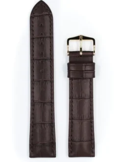 HIRSCH Uhrenarmbänder-Duke, braun 01028010