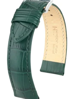 HIRSCH Uhrenarmbänder-Duke, dunkelgrün