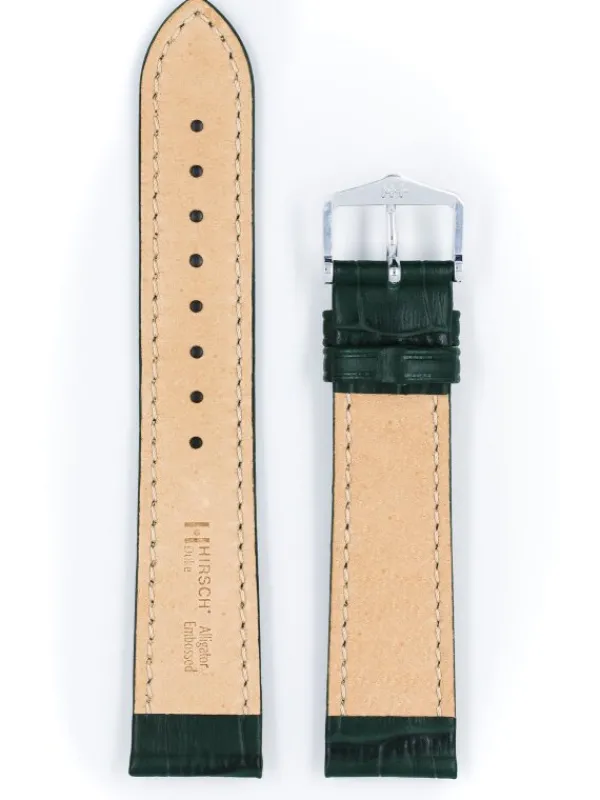 HIRSCH Uhrenarmbänder-Duke, dunkelgrün