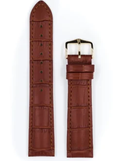 HIRSCH Uhrenarmbänder-Duke, goldbraun 01028070