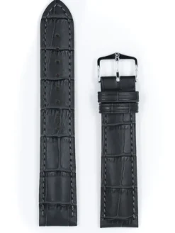 HIRSCH Uhrenarmbänder-Duke, grau 01028030