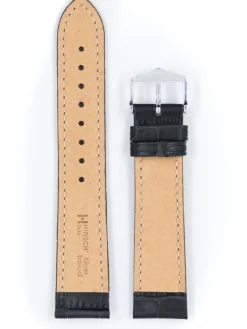HIRSCH Uhrenarmbänder-Duke, grau 01028030