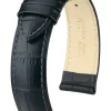 HIRSCH Uhrenarmbänder-Duke, schwarz 01028050