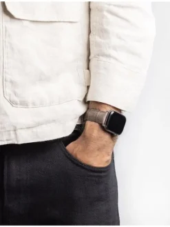 HIRSCH Uhrenarmbänder | Zubehör-Duke, taupe