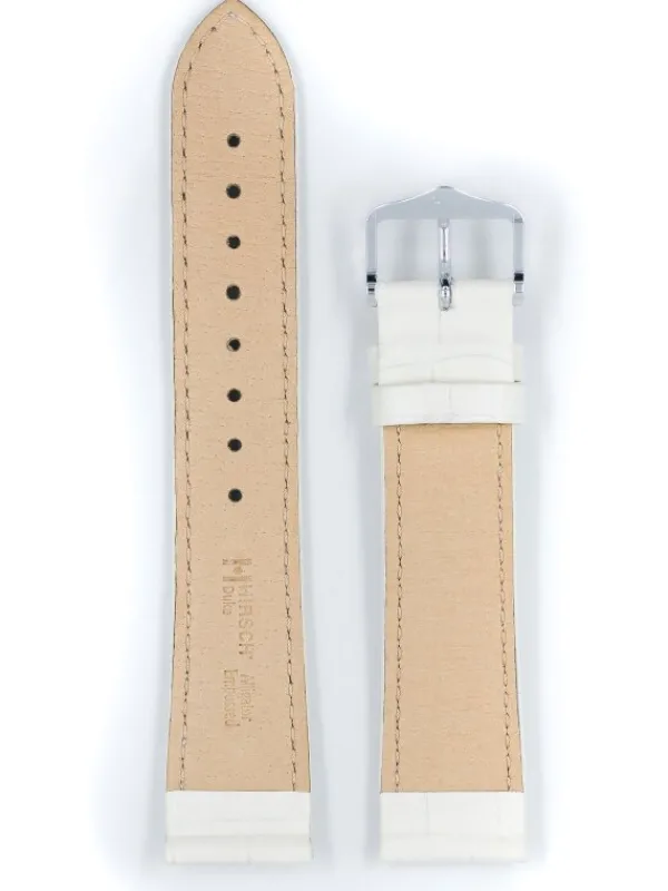 HIRSCH Uhrenarmbänder-Duke, weiß 01028001