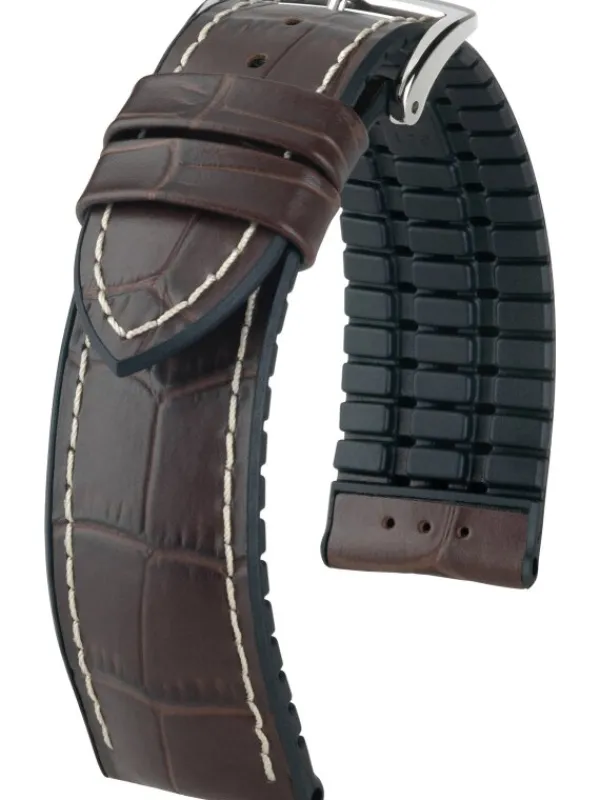 HIRSCH Uhrenarmbänder | Zubehör-George, braun 0925128010
