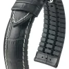 HIRSCH Uhrenarmbänder | Zubehör-George, schwarz 0925128050