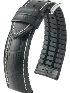 HIRSCH Uhrenarmbänder | Zubehör-George, schwarz 0925128050