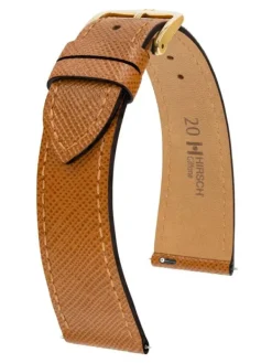 HIRSCH Uhrenarmbänder | Zubehör-Giffone, goldbraun 1875050