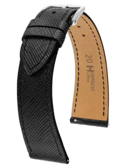 HIRSCH Uhrenarmbänder | Zubehör-Giffone, schwarz 1875050