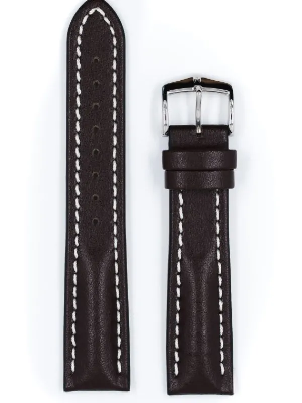 HIRSCH Uhrenarmbänder | Zubehör-Heavy Calf, braun 01475010