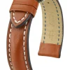 HIRSCH Zubehör-Heavy Calf, goldbraun, L, 22 mm/18 mm 02475070-2-22