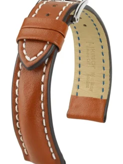 HIRSCH Zubehör-Heavy Calf, goldbraun, L, 22 mm/18 mm 02475070-2-22