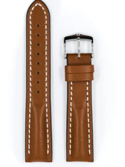HIRSCH Zubehör-Heavy Calf, goldbraun, L, 22 mm/18 mm 02475070-2-22