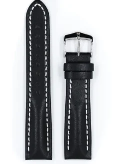 HIRSCH Uhrenarmbänder | Zubehör-Heavy Calf, schwarz 01475050