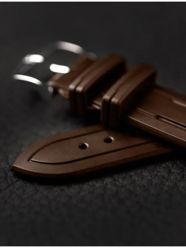 HIRSCH Uhrenarmbänder-Hevea, braun 40458815