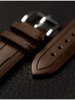 HIRSCH Uhrenarmbänder-Hevea, braun 40458815