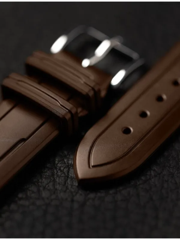 HIRSCH Uhrenarmbänder-Hevea, braun 40458815