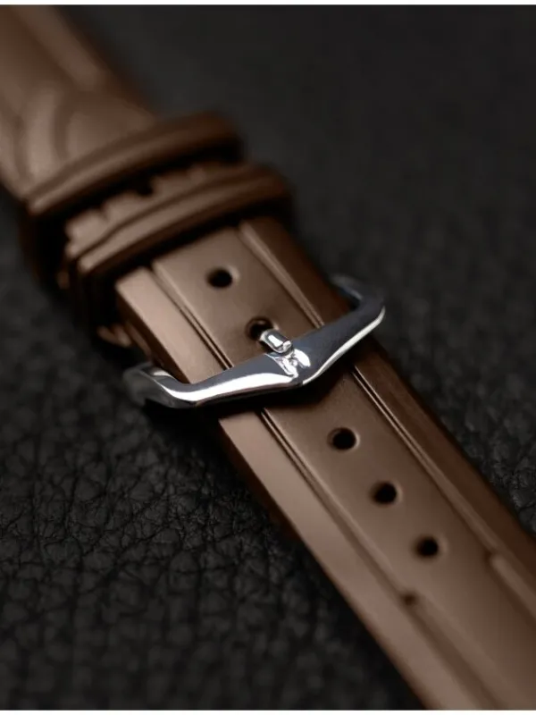 HIRSCH Uhrenarmbänder-Hevea, braun 40458815