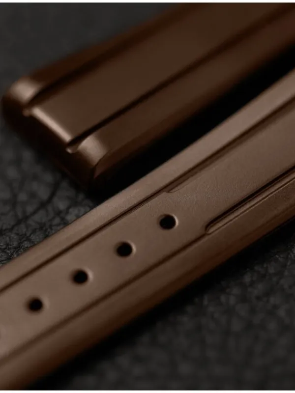 HIRSCH Uhrenarmbänder-Hevea, braun 40458815