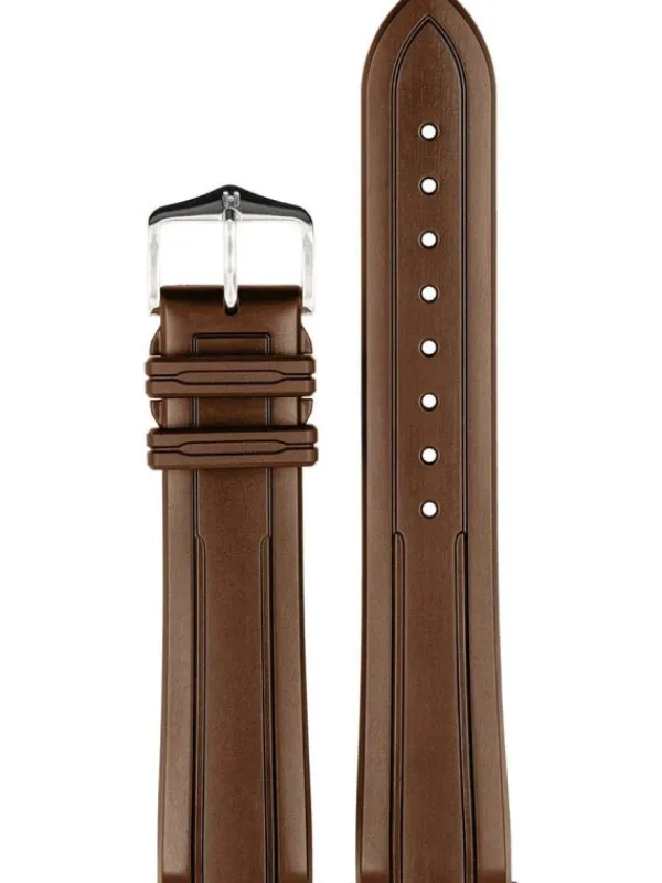 HIRSCH Uhrenarmbänder-Hevea, braun 40458815